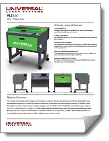 Universal Laser VLS3.60 Brochure