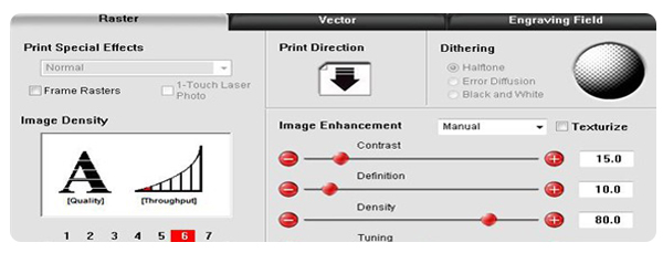 stereoanlæg bagværk Antage Universal Laser Systems Laser Interface+ Software