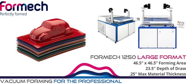 Formech 1250 Vacuum Forming Machine