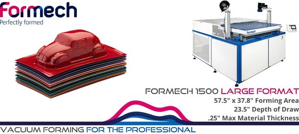 Formech 1500 Vacuum Forming Machine