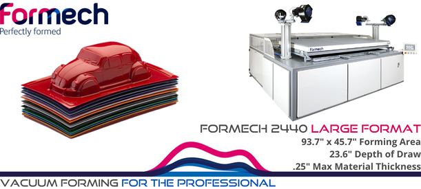 Formech 2440 Vacuum Forming Machine