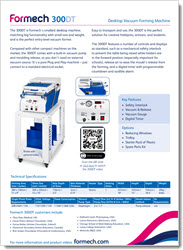Formech 300DT Brochure