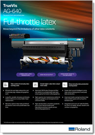 Roland AG-640 Brochure