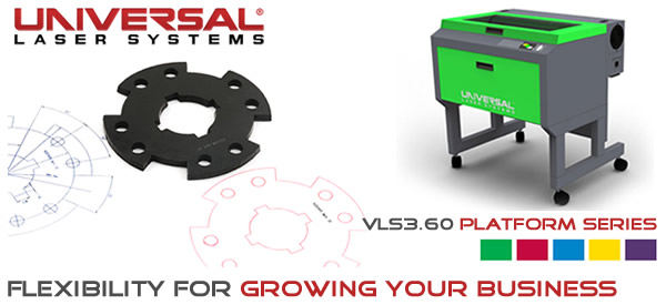 Universal Laser VLS3.60 Laser System Overview