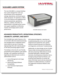 Universal Laser VLS3.60ES Brochure