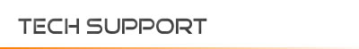 Tech Support Information