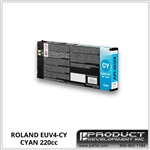 Roland ECO-UV4 Cyan Ink 220cc - EUV4-CY