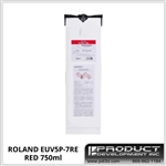 Roland ECO-UV5 Pouch Red Ink 750ml - EUV5P-7RE