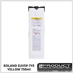 Roland ECO-UV5 Pouch Yellow Ink 750ml - EUV5P-7YE